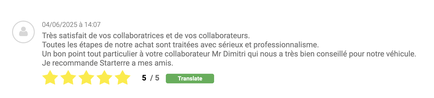 Avis clients eKomi 2