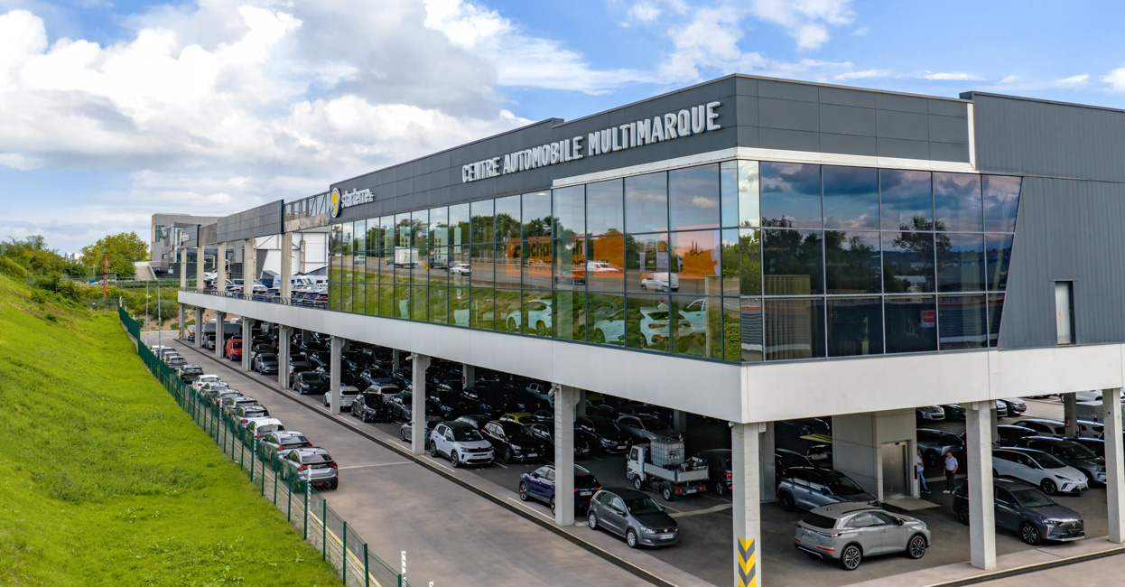 Vue drone façade Starterre